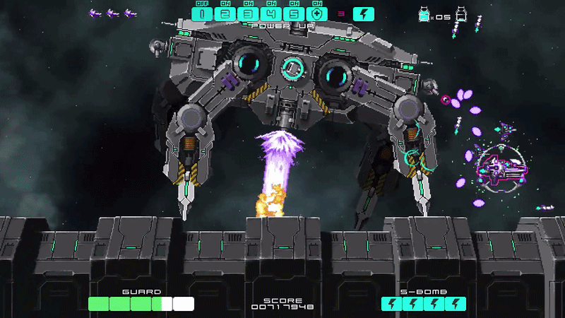 Drainus скорее не shoot ’em up, а avoid 'em up