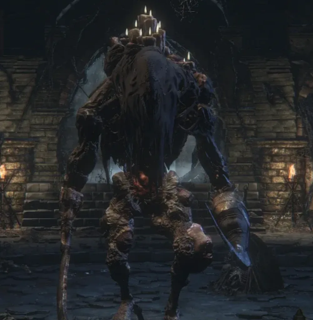Undead Giant (Twin Curved Blades)